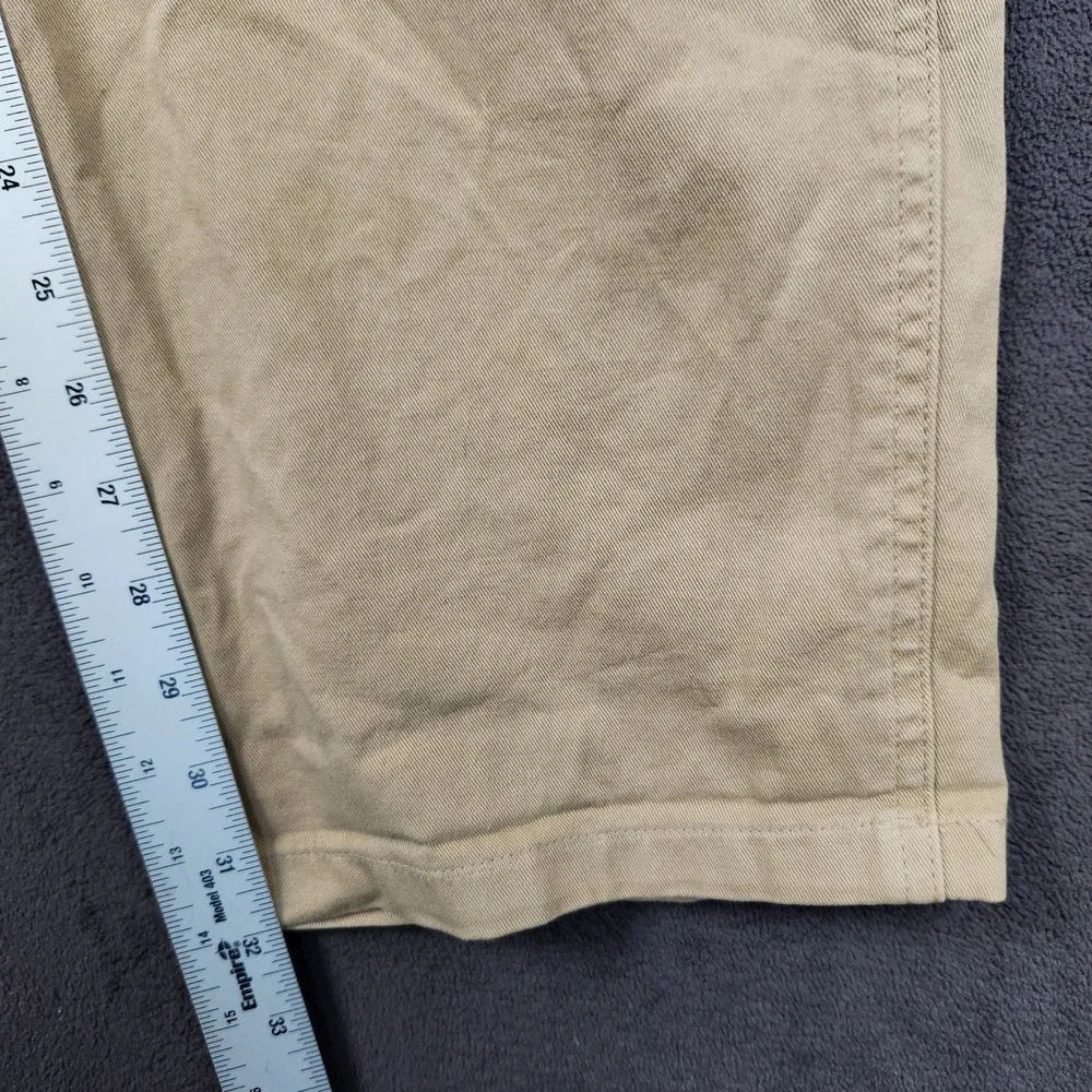 Gramicci Climbing Pants Mens Large L Khaki Tan Cotton Belted G-Pants 14388